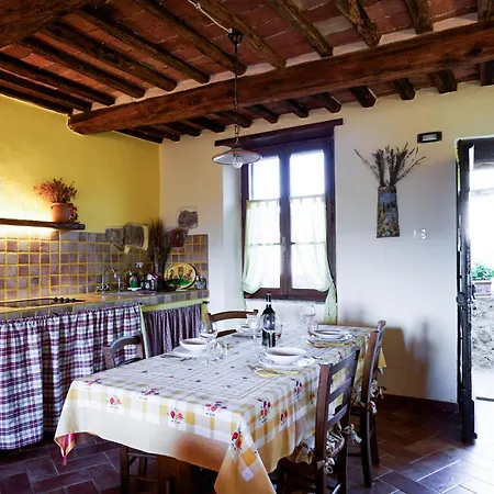 Daire In With House A Panoramic View Monticiano